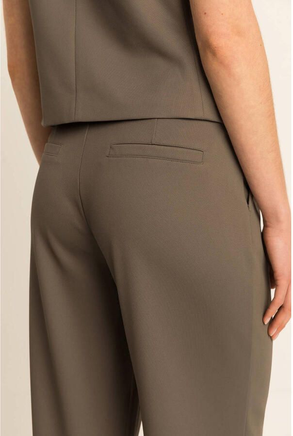 Expresso flared broek bruin - Foto 2