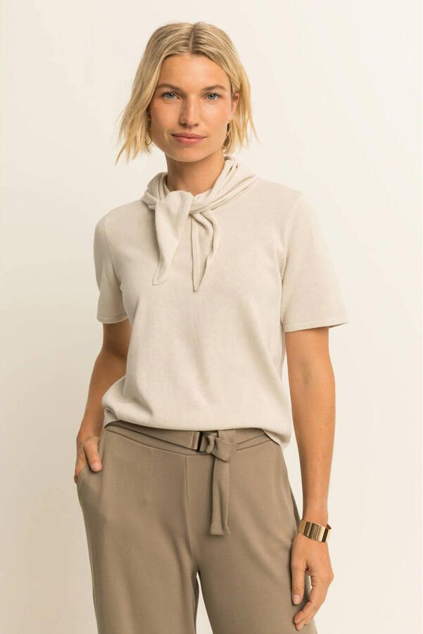 Expresso flared broek taupe