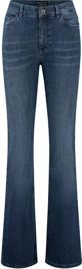 Expresso flared jeans dark blue denim