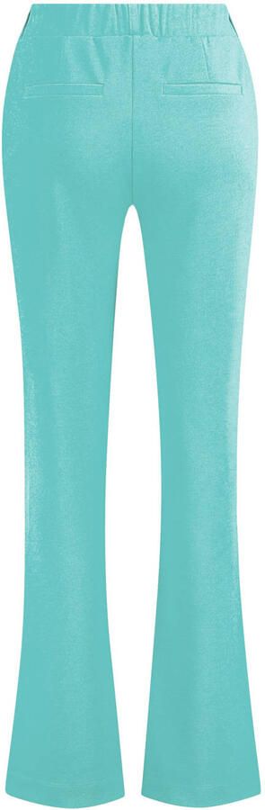 Expresso flared regular waist pantalon turquoise - Foto 2