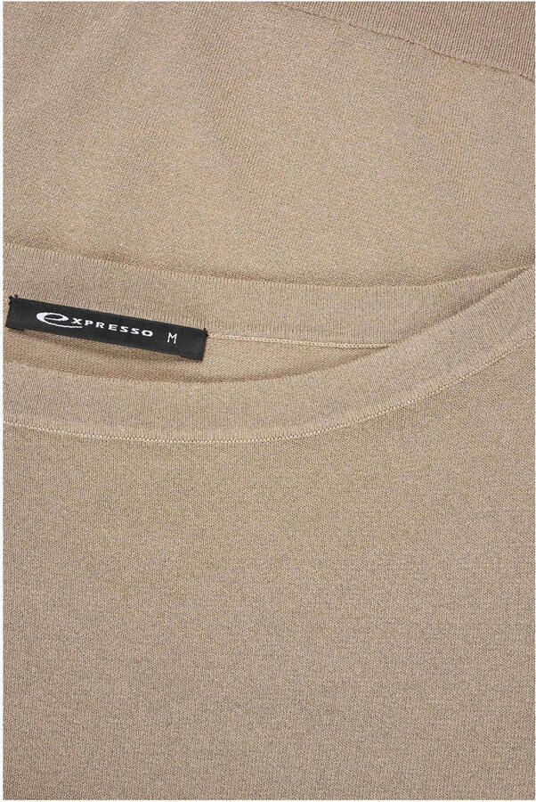 Expresso gebreide trui beige
