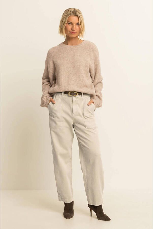 Expresso gebreide trui beige - Foto 3
