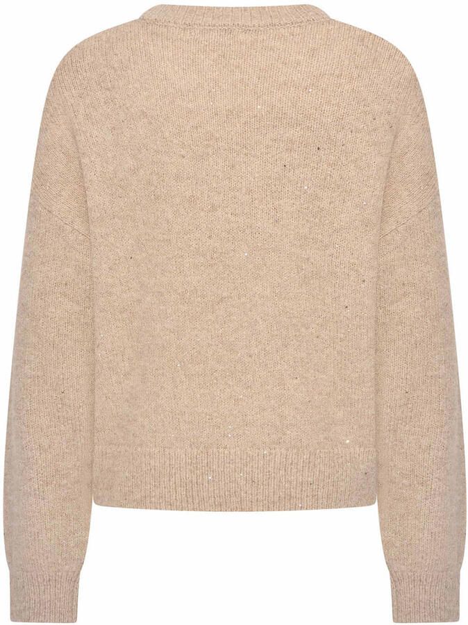 Expresso gebreide trui beige - Foto 2