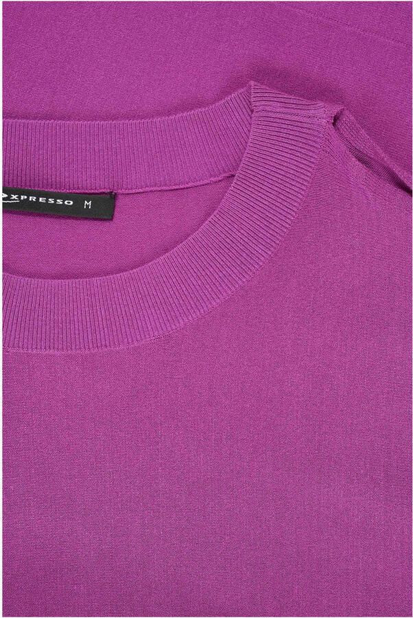 Expresso gebreide trui fuchsia - Foto 3