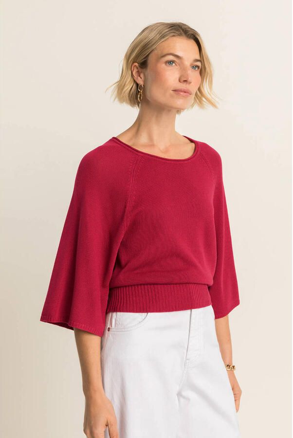 Expresso gebreide trui roze
