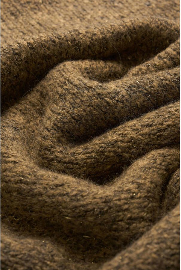 Expresso gebreide trui taupe - Foto 2