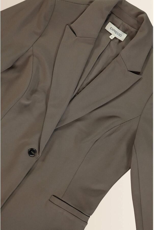 Expresso getailleerde blazer bruin - Foto 2