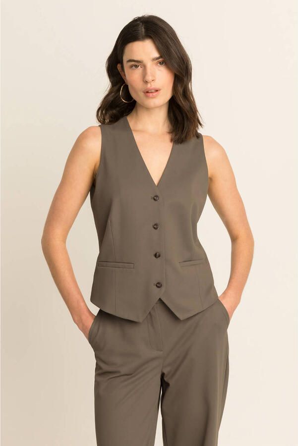 Expresso gilet bruin