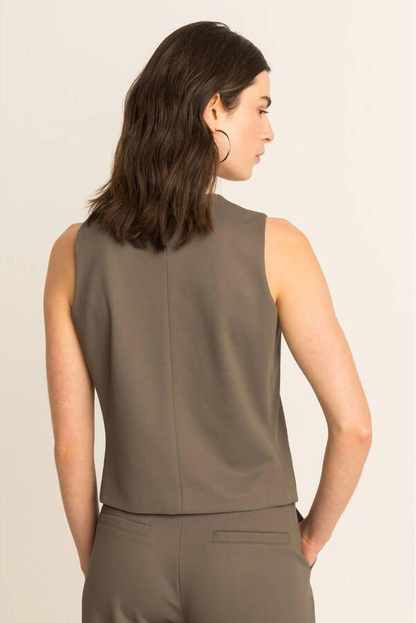 Expresso gilet bruin - Foto 3