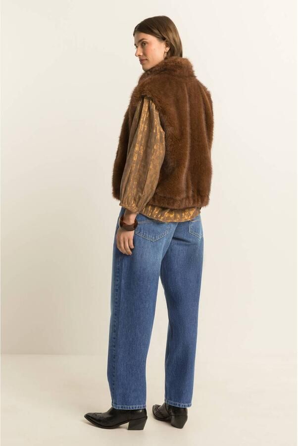 Expresso gilet bruin - Foto 3