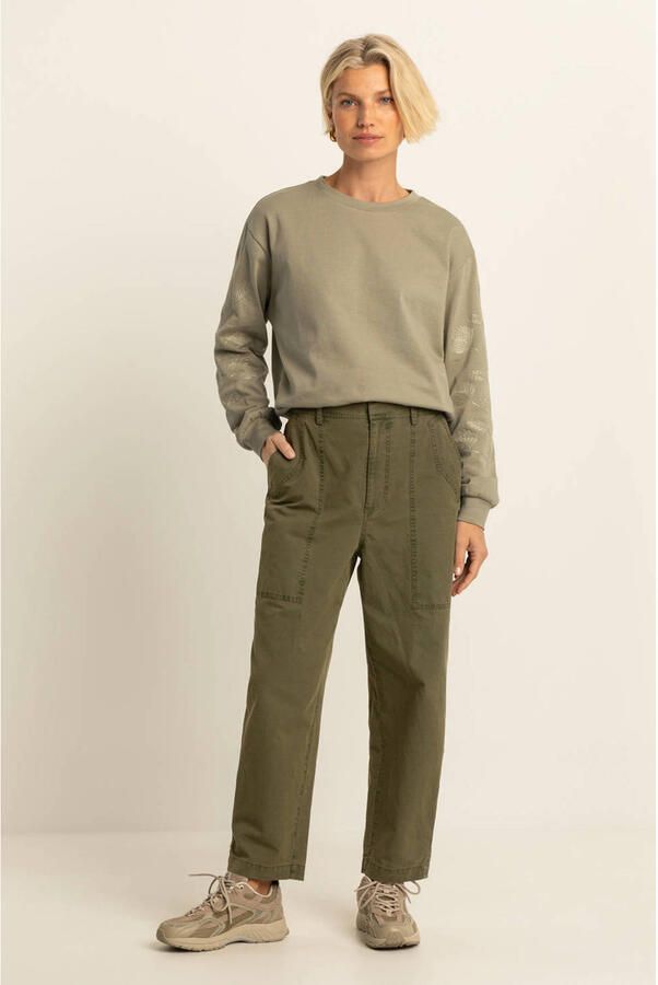 Expresso high waist casual broek