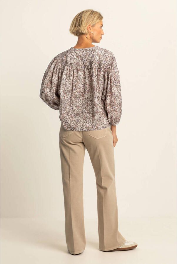 Expresso high waist flared jeans beige - Foto 2