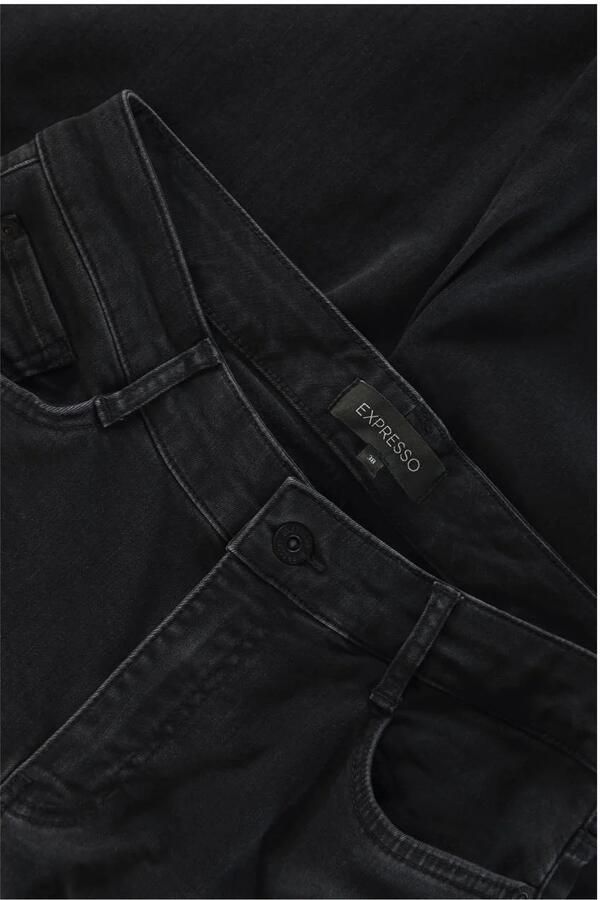 Expresso high waist wide leg jeans black denim - Foto 2