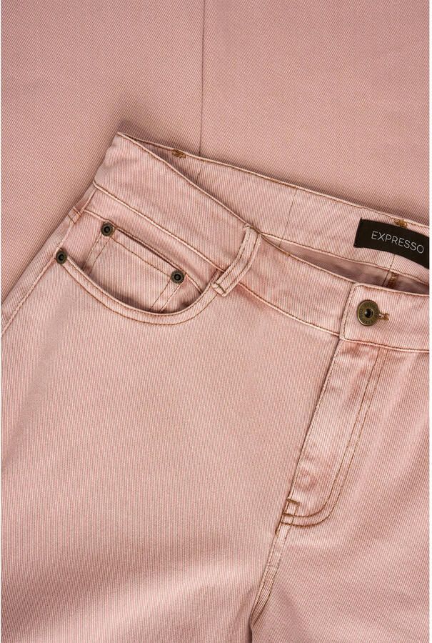 Expresso high waist wide leg jeans lichtroze - Foto 2