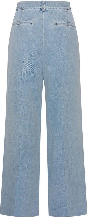 Expresso high waist wide leg jeans light blue denim - Foto 2