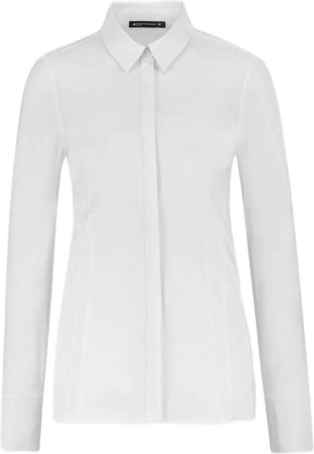 Expresso jersey blouse wit