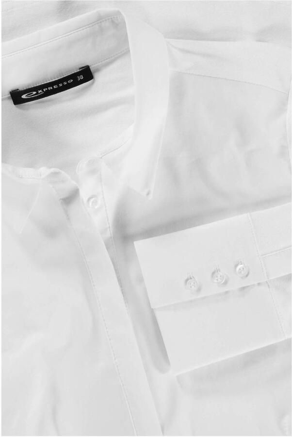 Expresso jersey blouse wit - Foto 3