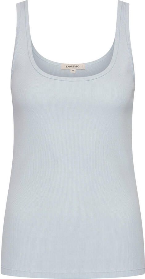 Expresso jersey singlet lichtblauw