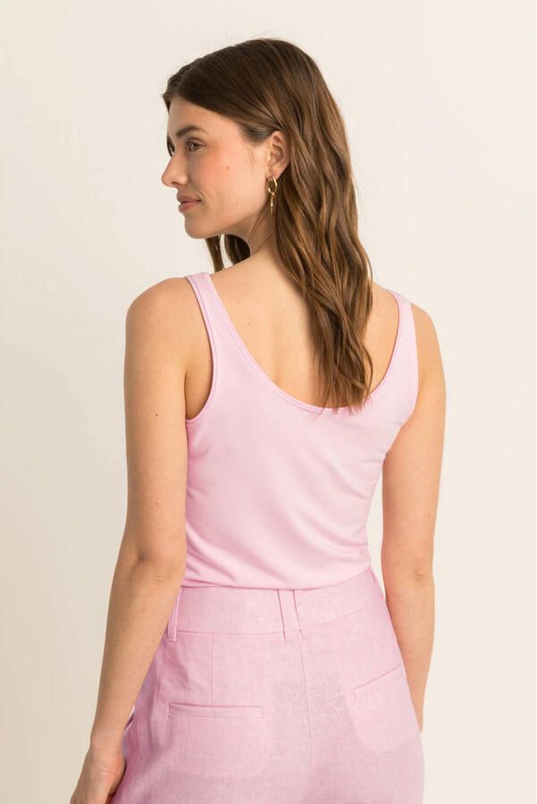 Expresso jersey singlet lichtroze - Foto 2