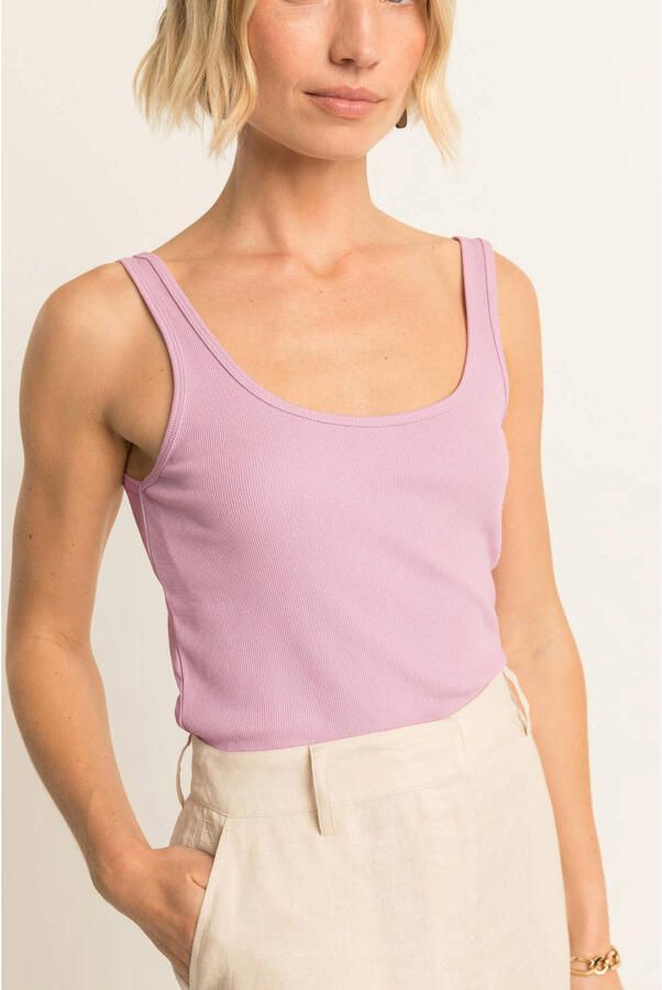 Expresso jersey singlet roze - Foto 3