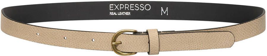 Expresso leren riem beige