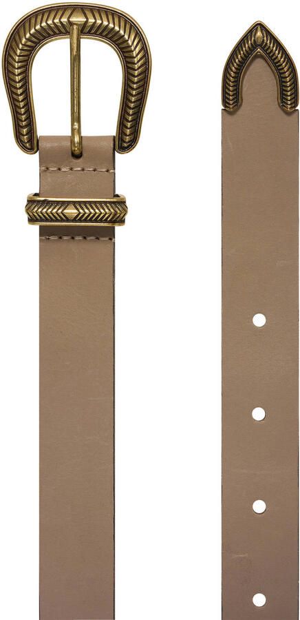 Expresso leren riem beige - Foto 2