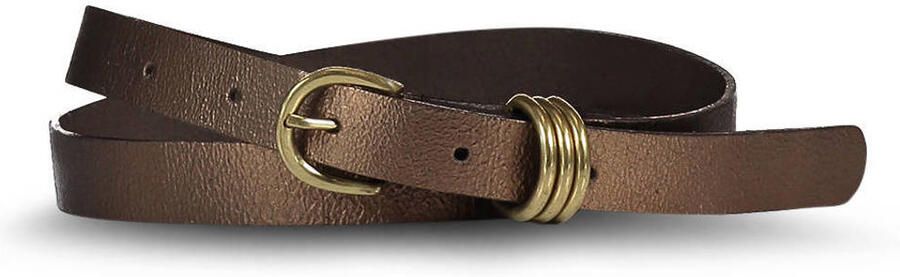 Expresso leren riem donkerbruin