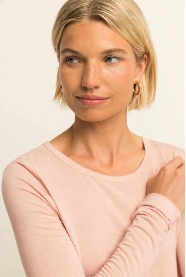 Expresso longsleeve lichtroze - Foto 2
