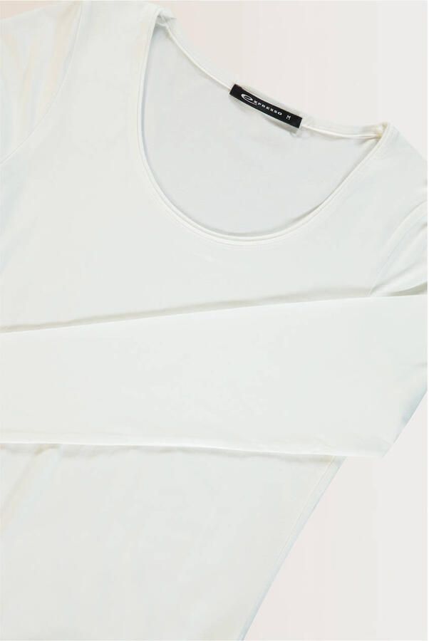Expresso longsleeve wit - Foto 2