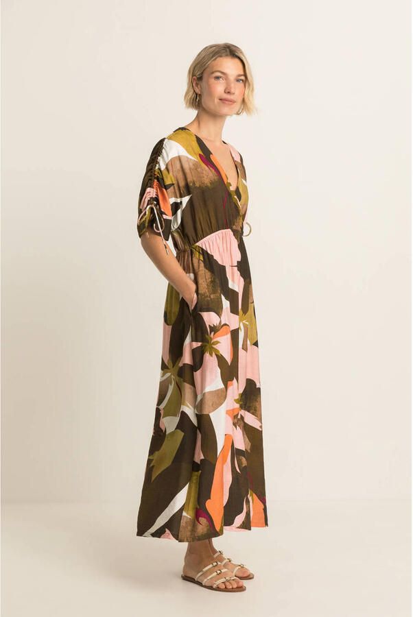 Expresso midi jurk multi