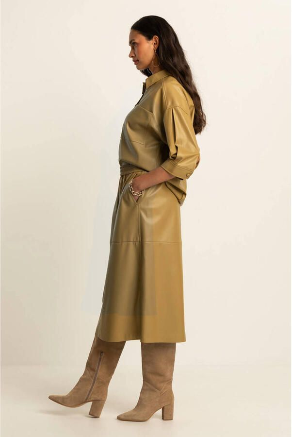 Expresso midi rok geel - Foto 2