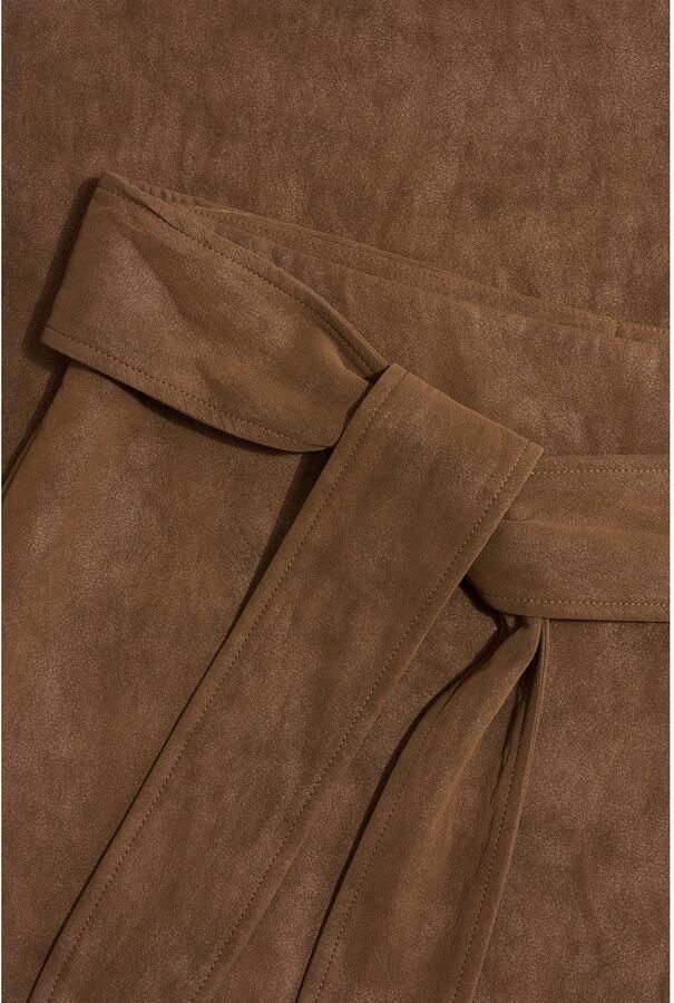 Expresso midi rok met ceintuur bruin - Foto 2