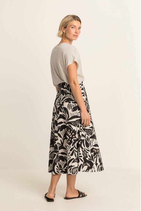 Expresso midi rok zwart - Foto 2
