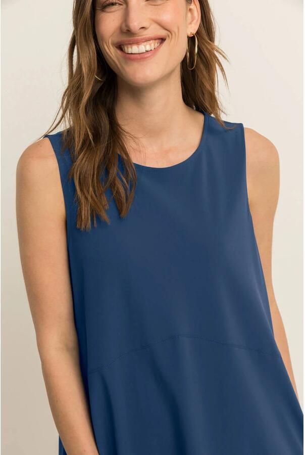 Expresso midi zomerjurk blauw - Foto 2