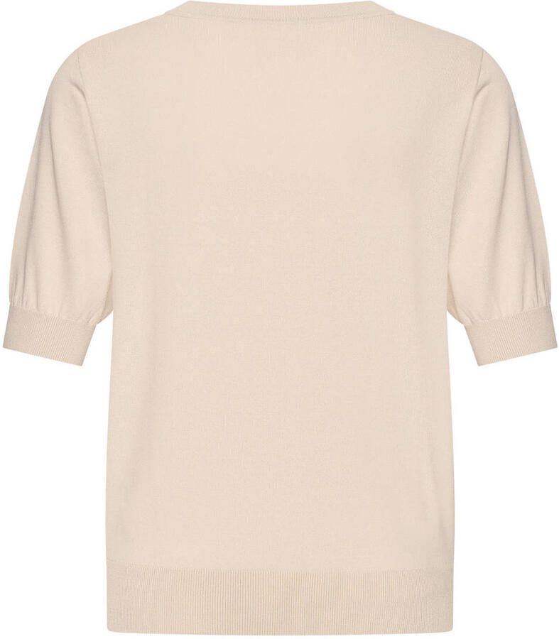 Expresso pullover crème gebreid