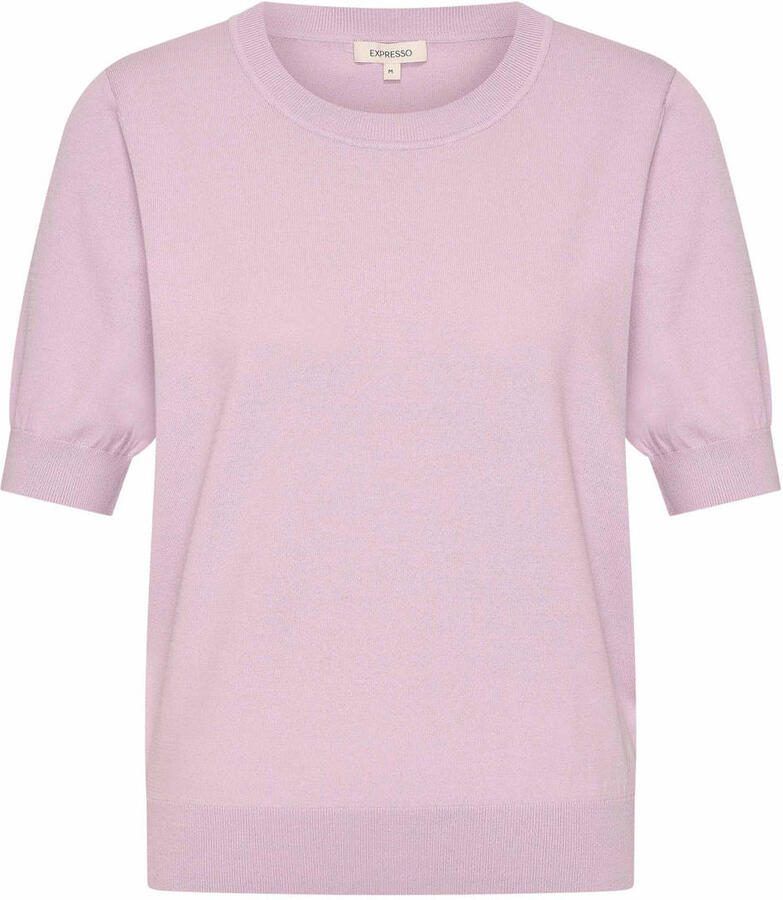 Expresso pullover lila gebreid