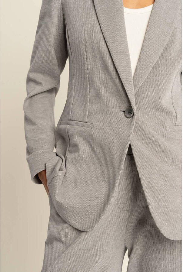 Expresso regular blazer kaki gebreid - Foto 2