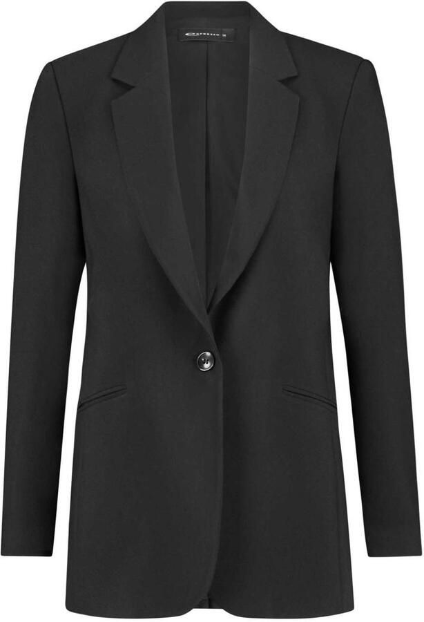 Expresso regular blazer zwart