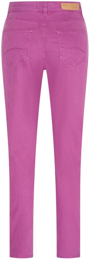 Expresso skinny high waist broek roze