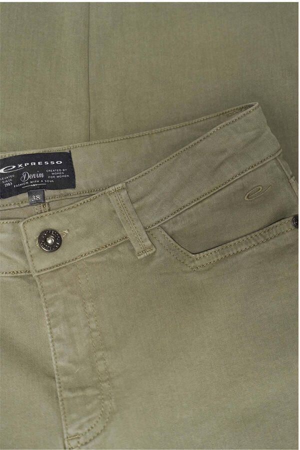 Expresso slim fit jeans kaki - Foto 2