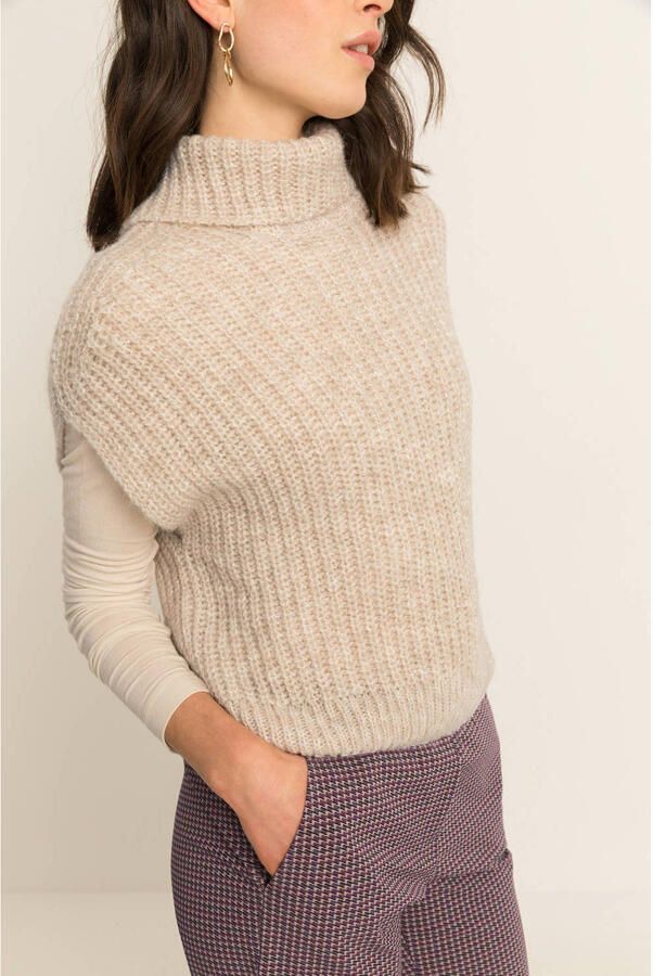 Expresso spencer met wol beige - Foto 2