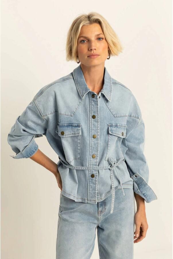 Expresso spijkerjas light blue denim