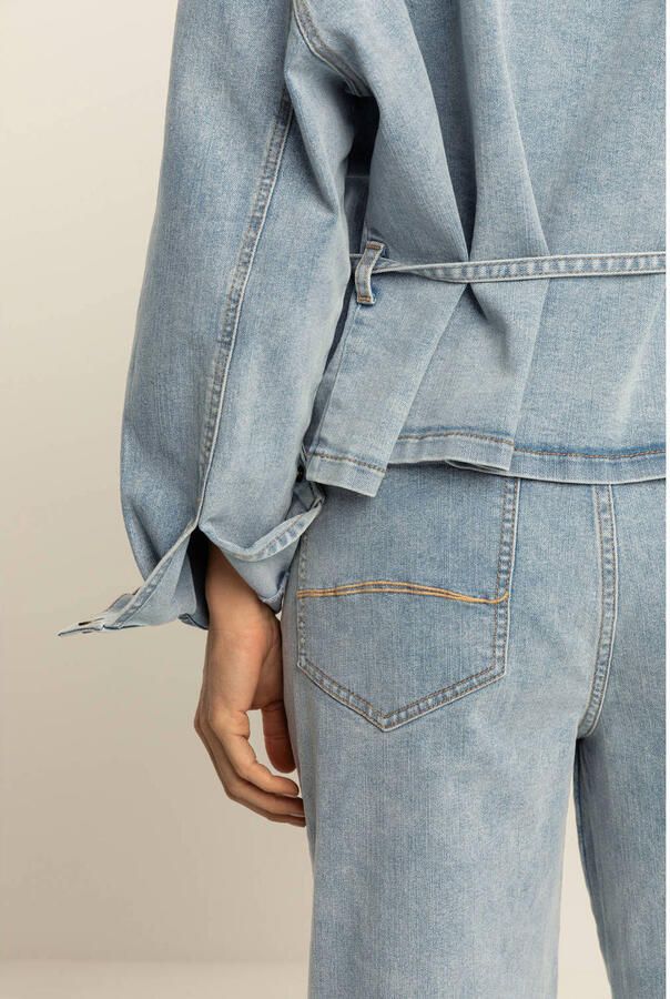 Expresso spijkerjas light blue denim - Foto 3