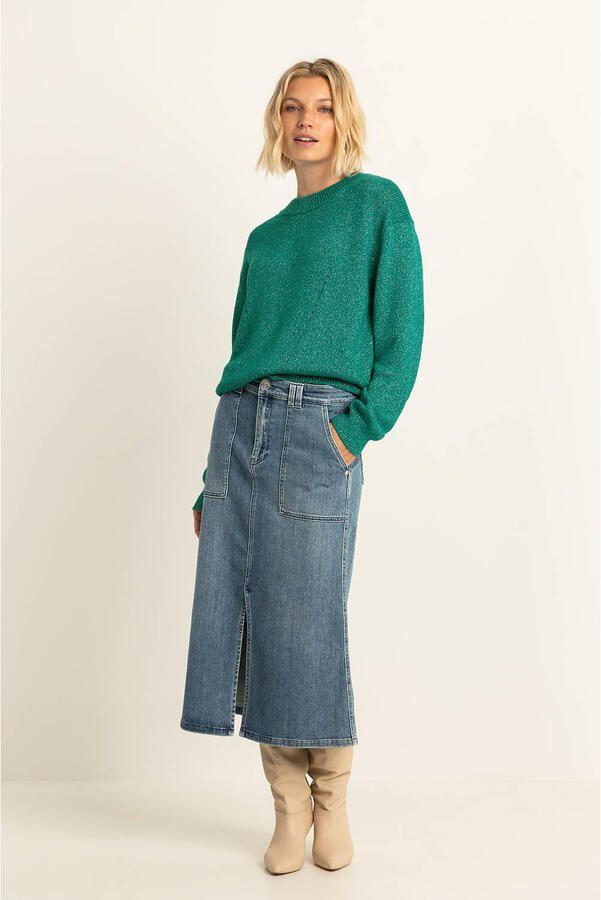 Expresso spijkerrok medium blue denim - Foto 2