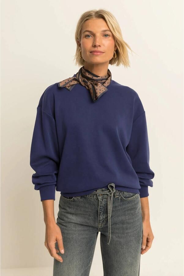 Expresso sweater donkerblauw