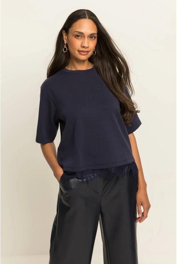 Expresso T-shirt donkerblauw
