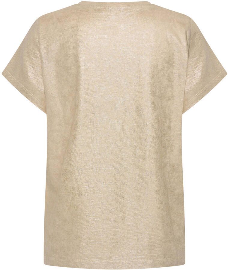 Expresso T-shirt goud