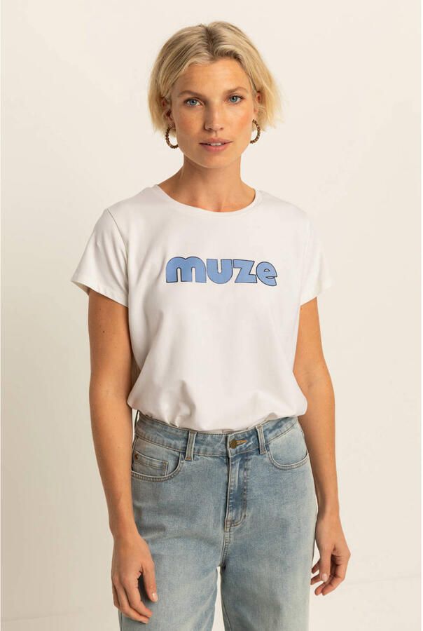 Expresso T-shirt wit