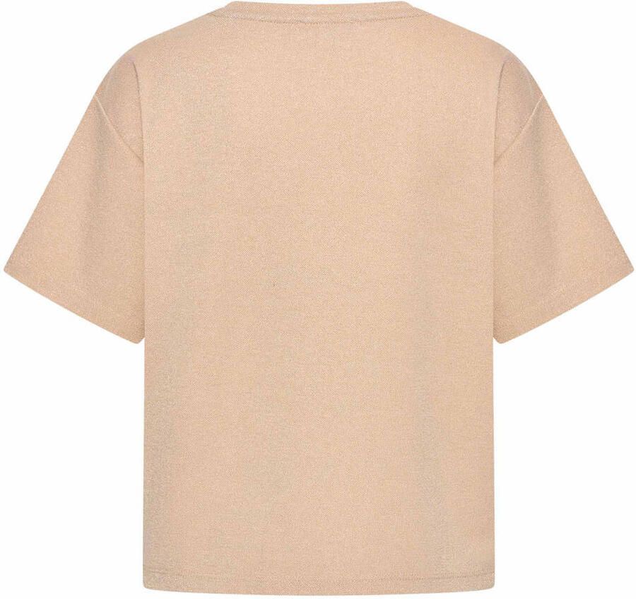 Expresso top met glitters beige - Foto 2
