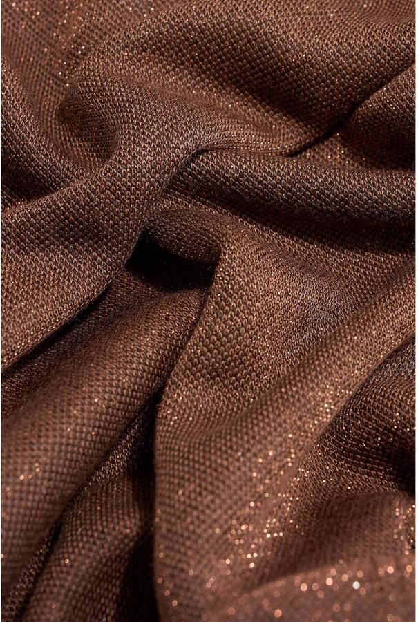 Expresso top met glitters bruin - Foto 2